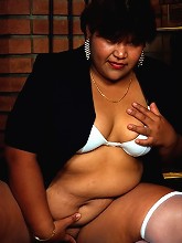 Short Haired Fat Plump Slut...